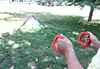High Quality  ABS Flying Tools For 1.2m Dual Line Parafoil And Stunt Kite Circular Tools  With 30m Lines 5