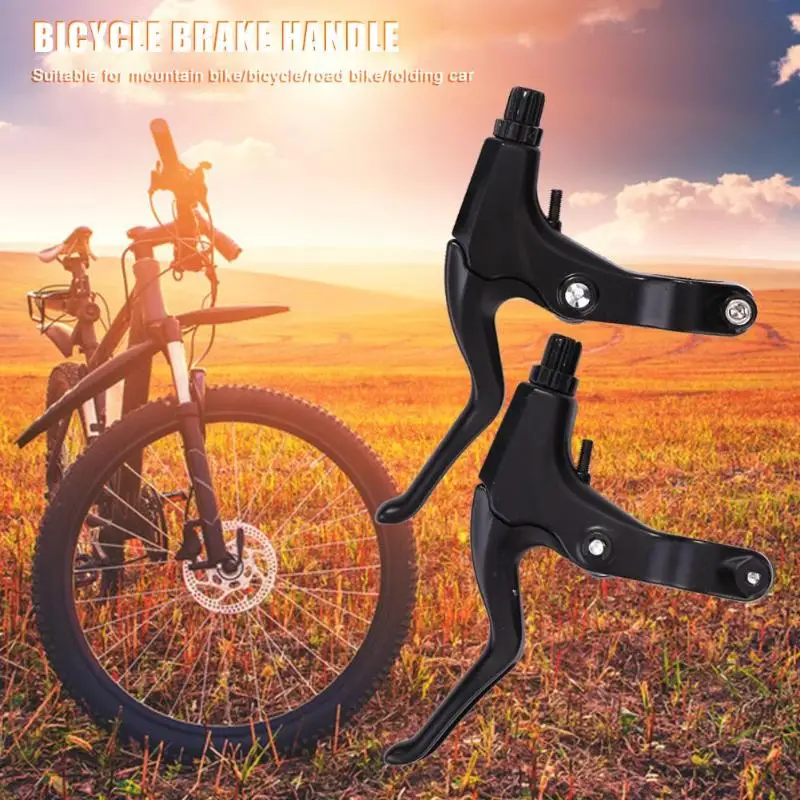 1 пара алюминиевый сплав MTB велосипед дисковые тормозные рычаги ручка велосипедного тормоза Cranks велосипедные аксессуары