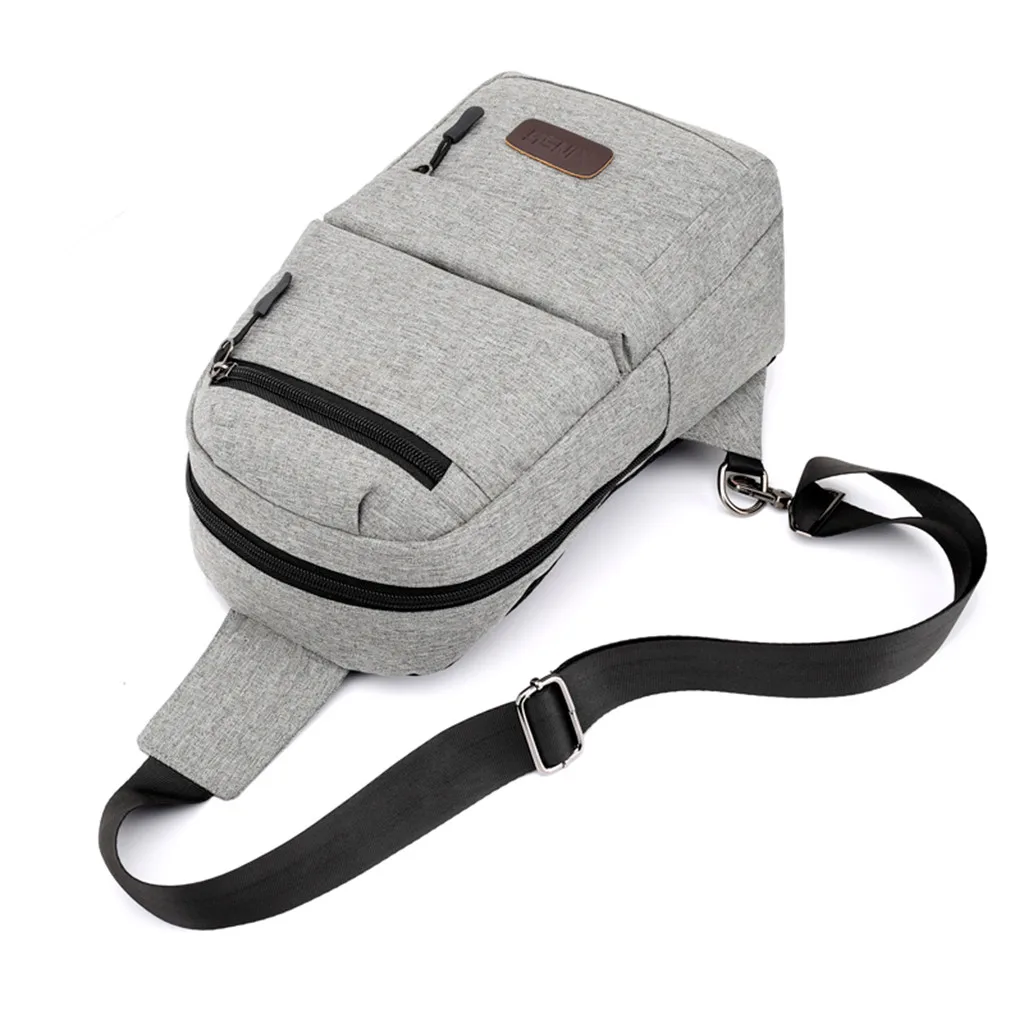 Waist Bag Men Oxford Cloth Chest Bag Fanny Pack Sports Outdoor Leisure Multi-function Belt Bag Dropshipping Sac Banane