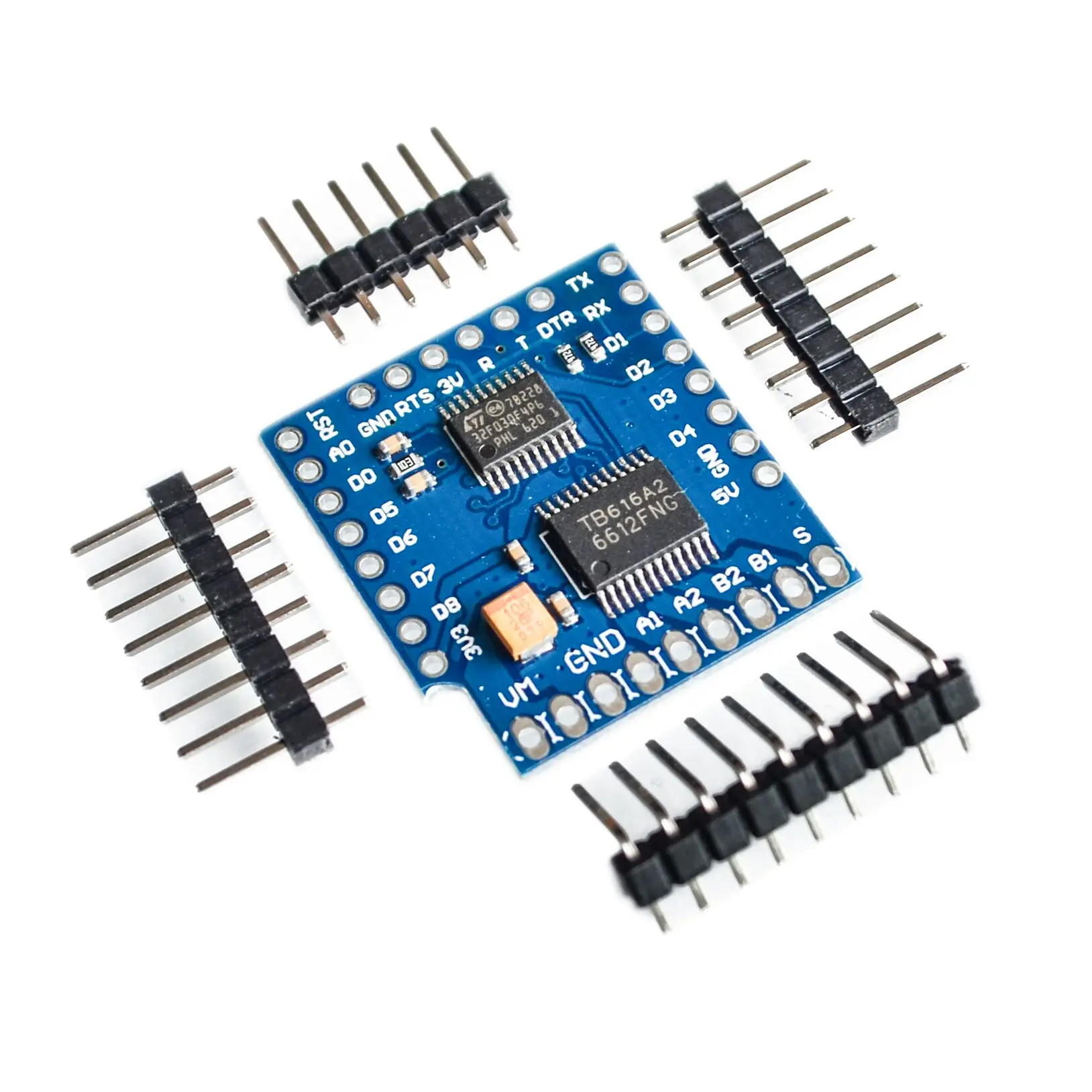 Новый TB6612FNG WeMos D1 Мини IEC двойной двигатель драйвер щит модуль | Электронные