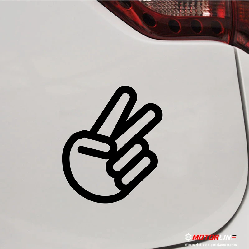 

CHOPPED Hand Gesture Decal Sticker Car Vinyl pick size color