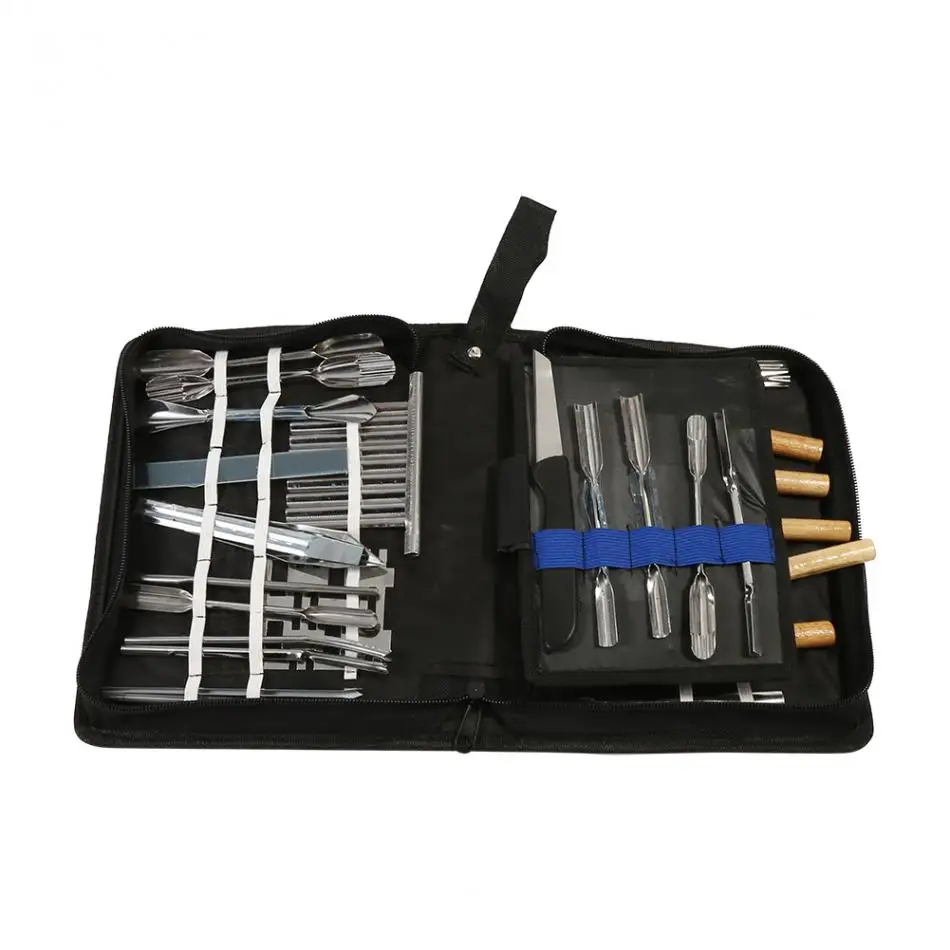 

46Pcs/set Carving Tools Kit Carving Knife Chisels Set Fruit Food Chisel Kitchen Cutting Hobby Hand Tools Set Kitchen Accessies