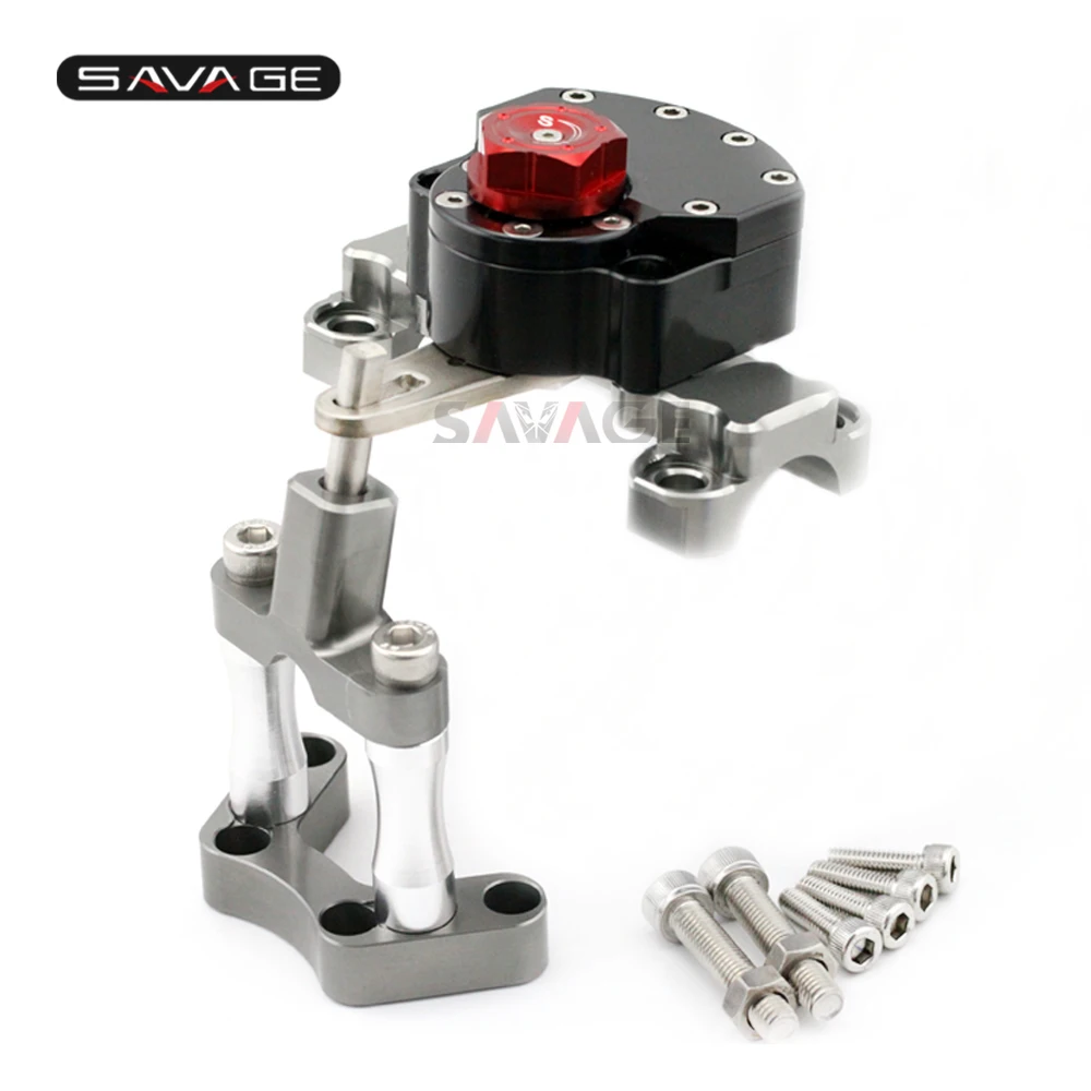 

Reversed Safety Steering Damper For KTM 990 SMT 2009-2013 10 11 12 Motorcycle Adjustable Stabilizer with Mount Bracket