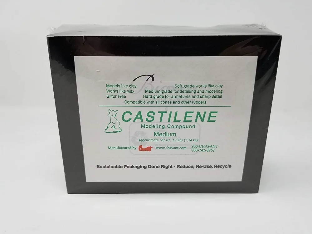 

Chavant Castilene Modeling Compound Professional Clay For Sculpture Special Effect 2.5 lbs (1.14KG)