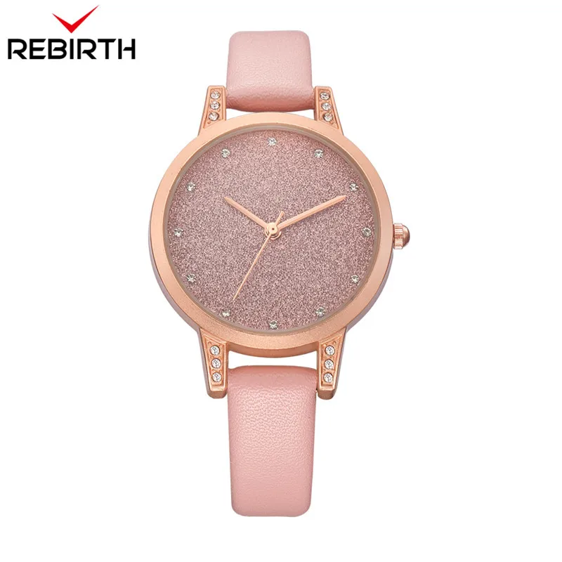 

New REBIRTH Fashion Casual Women Watch Womens Watches Top Brand Luxury Lovely Bracelet Quartz Ladies Clock Business Female Watch