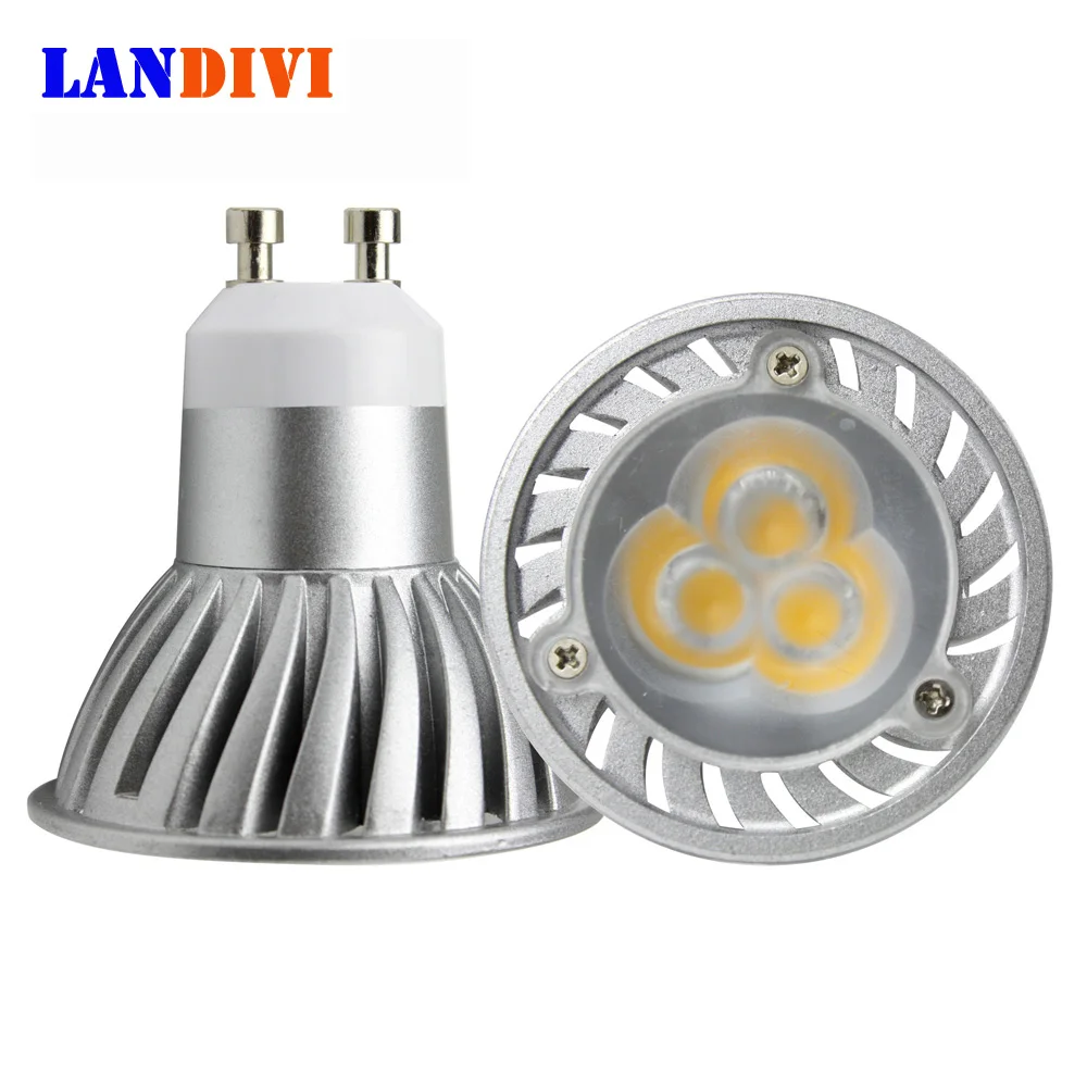 Super Bright GU10 led spot ligh bulbs Light Led Warm/White 220 240V 4W GU10 LED lamp light led