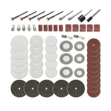 61 шт. Металлические Шлифовальные Диски бумага орбитальная шлифовальная машина Pad крюк петли элементы аксессуар