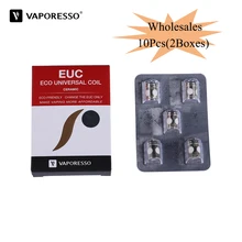 10 шт. испаритель керамический EUC катушка SS316L 0.5ohm 0.3ohm для Estoc/Target Pro/ORC/Gemini Танк эко универсальная катушка vape