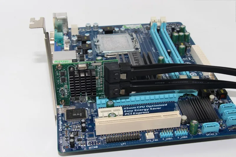 Карта расширения SATA PCI Express 1 4 порта 3 0 6 Гбит/с адаптер ASMedia1061 + 1093 чипсет для ПК