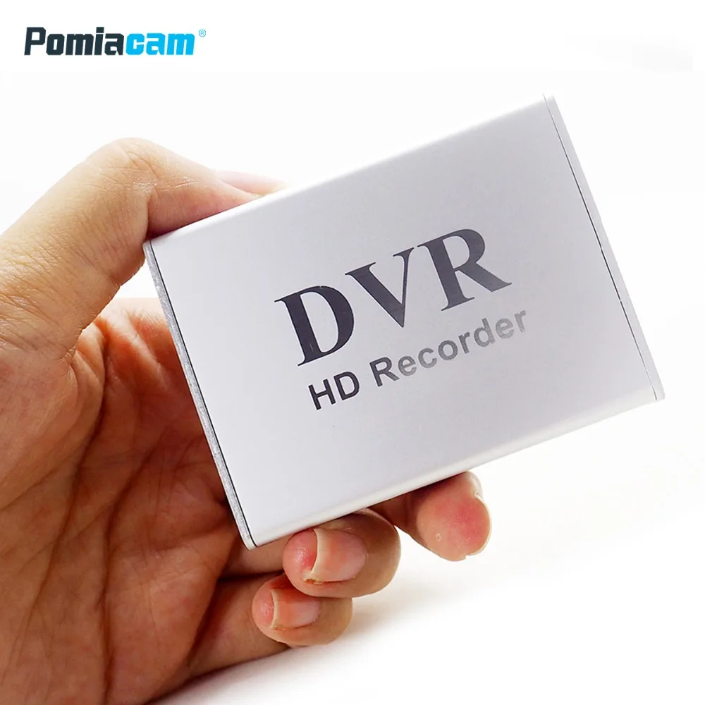 X-box New 1Ch Mini DVR Support SD Card Real-time HD 1 Channel cctv DVR Video Recorder Board Video Compression Color White