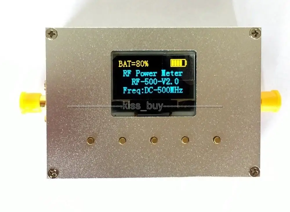 100 кГц 10000 МГц OLED РЧ измеритель мощности + мягкое значение RF затухания|Запасные