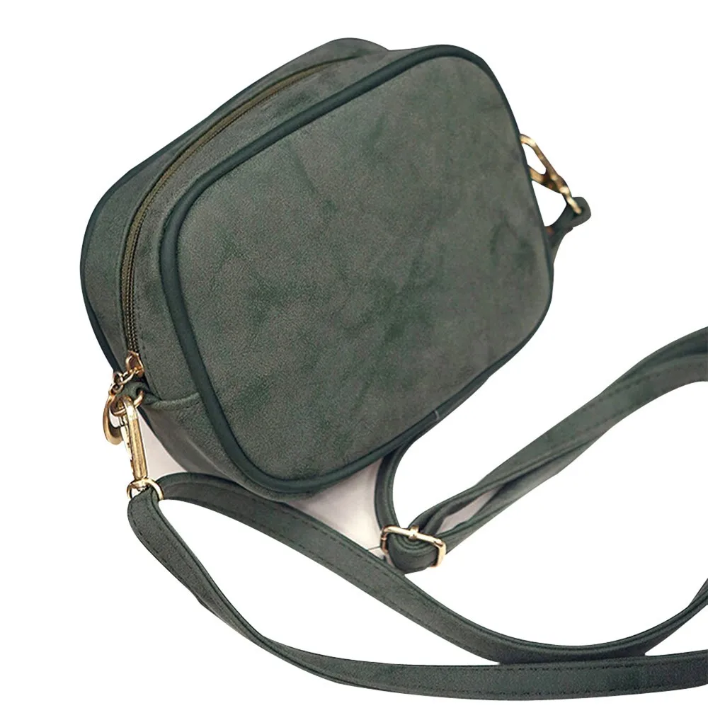 

1 pcs Scrub one shoulder diagonal package Women Girl Shoulder Bag Faux Leather Satchel Crossbody Tote Handbag