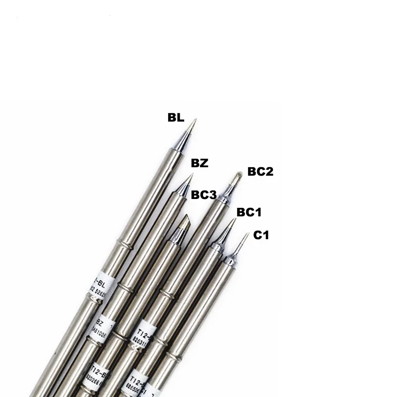 Паяльные сварочные жала серии T12-BC1 BC2 BC3 BCF1 BCF2 BCF3 BCF1Z BCF3Z BCF4Z B B2 B3 B4 BL BZ для Hakko Soldering Station