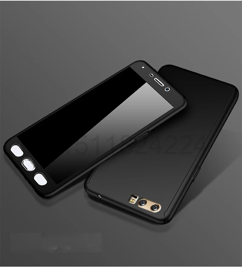 360 Full Honor 7A Russian version Shockproof Phone Cases For Huawei Y5 2018 Case With PC For Huawei Y5 2018 Prime Tempered Glass (22)