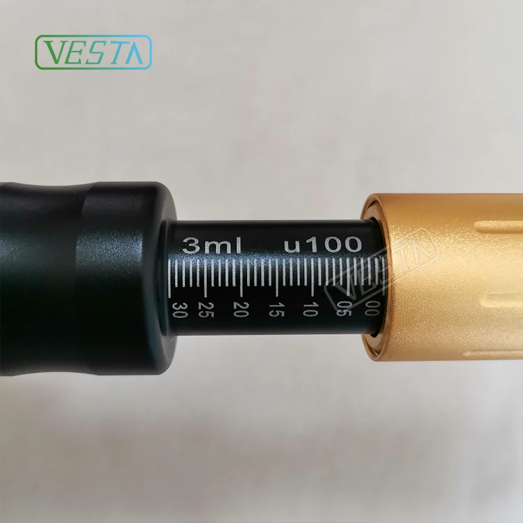 Vesta Лучшие продаваемые продукты золото гиалуроновая инъекция ручка и ампула