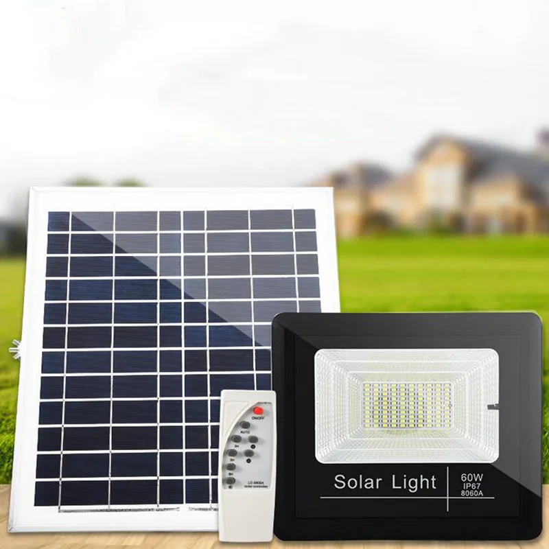 BEYLSION 10W 25W 40W 60W 100W 150W Solar LED Flood Light Outdoor Lighting Garden Light Control Waterproof Wall Lamp  (6)