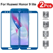 2 шт. защитное стекло на honor 9 lite для huawei honer 8 8lite 9 lite honor 8 honor 9 Закаленное стекло Защитная пленка на экран светильник