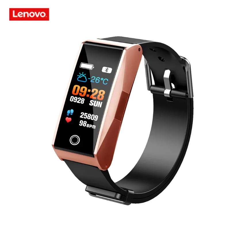 

Lenovo Lemei RHB01 Smart Wristband Men Women Life Waterproof Heart Rate Monitor Smart Bracelet Sports Tracker