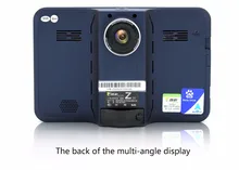 Лучшие 7 дюймов Автомобилей gps-навигация для Android 4.42 с Радар-детектор DVR камеры 1080 P авто камера G-сенсор камера заднего вида бесплатную карту