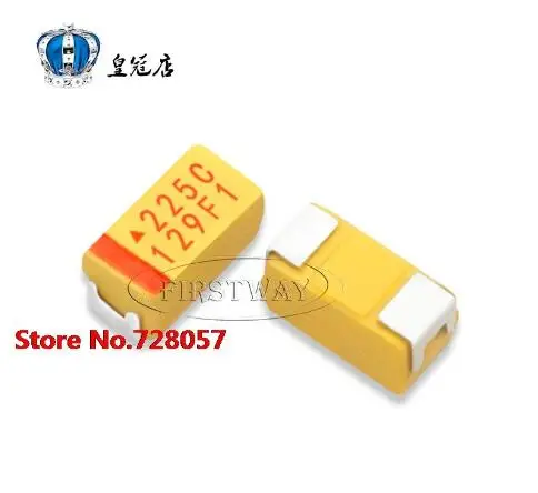 

50pcs/lot Free shipping 225C 2.2UF 16V A 3216 1206