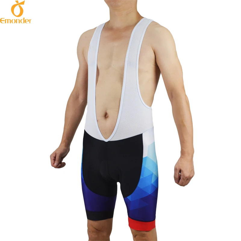 

EMONDER Cycling Bib Shorts Men Cycling Jersey custom MTB Ropa Ciclismo Moisture Wicking Shorts Shock Proof Cushion 12D Pad