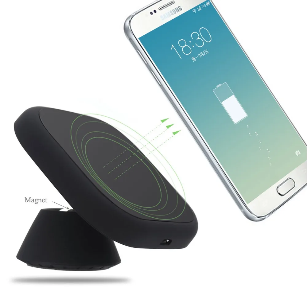 Qi Wireless Car Charger Charging Pad Holder for Samsung