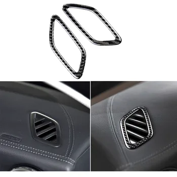 

Carbon Fiber Dashboard Air Outlet Vents Trim Cover Sticker For Mercedes-Benz A Class (2013-2018) CLA(2014-2018) GLA(15-2018)