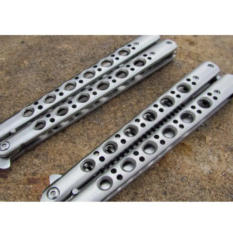 Металлический Гребень для ножей Balisong 4 цвета черный занятий спортом Размер FH 10315: