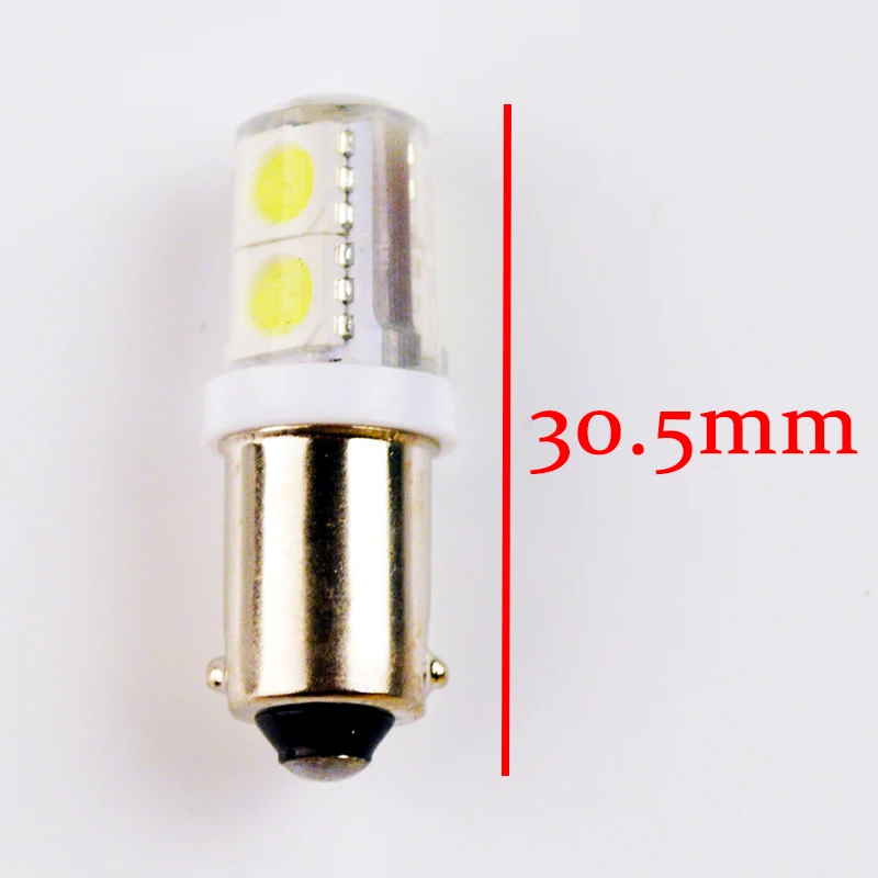 Flytop авто светодиодный лампы BA9S 5050SMD силиконовая оболочка 4 фишки холодный белый Цвет 12 V Стоянкы Автомобилей автомобиля лампа Похожие продукты