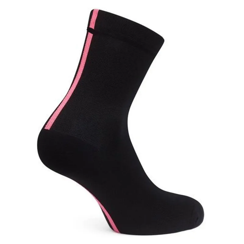 Новые мужские/женские носки для велоспорта, эластичные мягкие спортивные носки, устраняет неприятный запах, пропускает воздух для компрессионных носков - Цвет: black