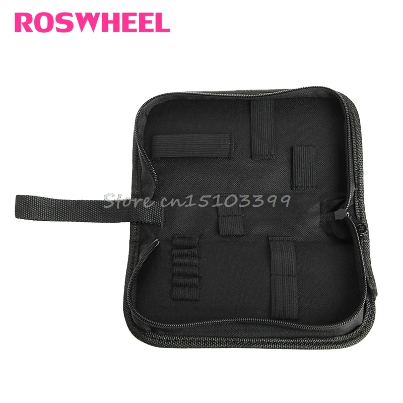 Black Multi functional Canvas Watch Repair Portable Tool Bag Zipper Storage G08 Whosale&DropShip|tool bag|portable tool bagtool bag canvas |