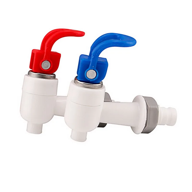 

Hoomall 2PCS Water Dispenser Tap Spigot Valve Faucet Thread Dia Bottled Water Dispenser Drinking Fountain Part Kitchen Supplies