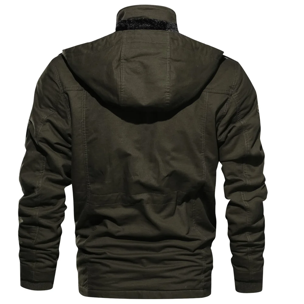 Прямая, Мужская армейская Военная летная куртка, куртка-бомбер, хлопок, 4XL, пальто, тактическая куртка на молнии, мех, повседневная одежда