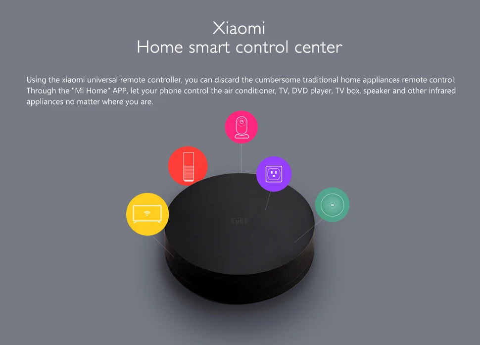Xiaomi Universal IR Remote Controller APP Remote Timing Control