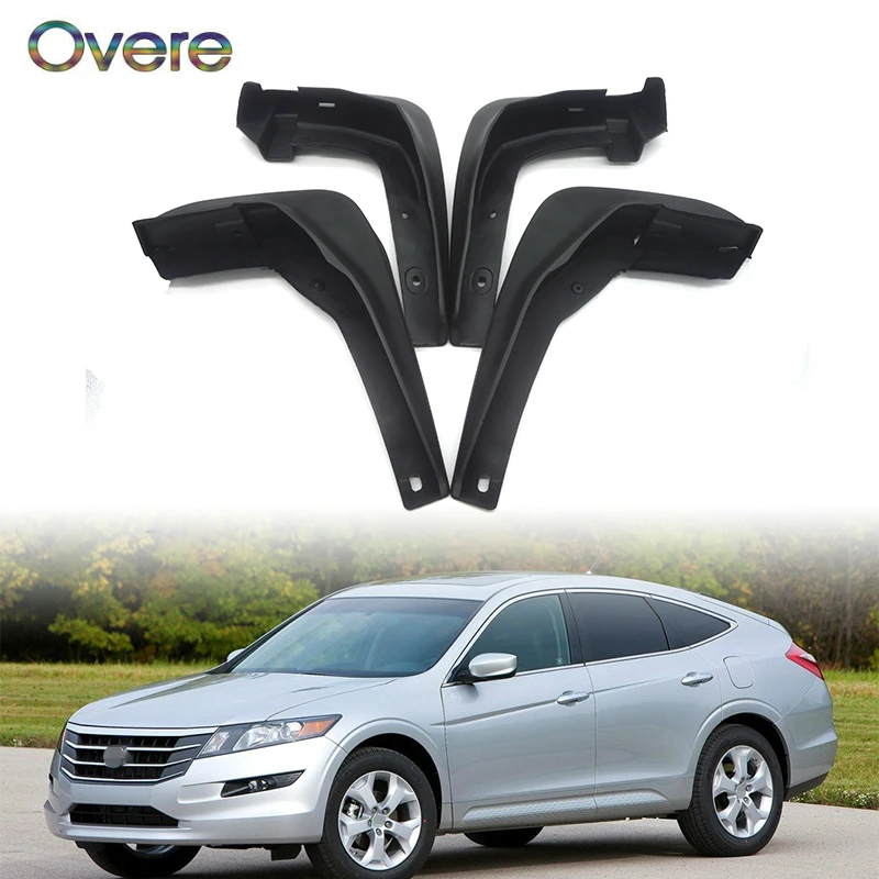

Overe Car Front Rear Mudguards For Honda Accord Crosstour 2010 2011 2012 Car-styling Splash Guard Accessories 1Set Mudflaps