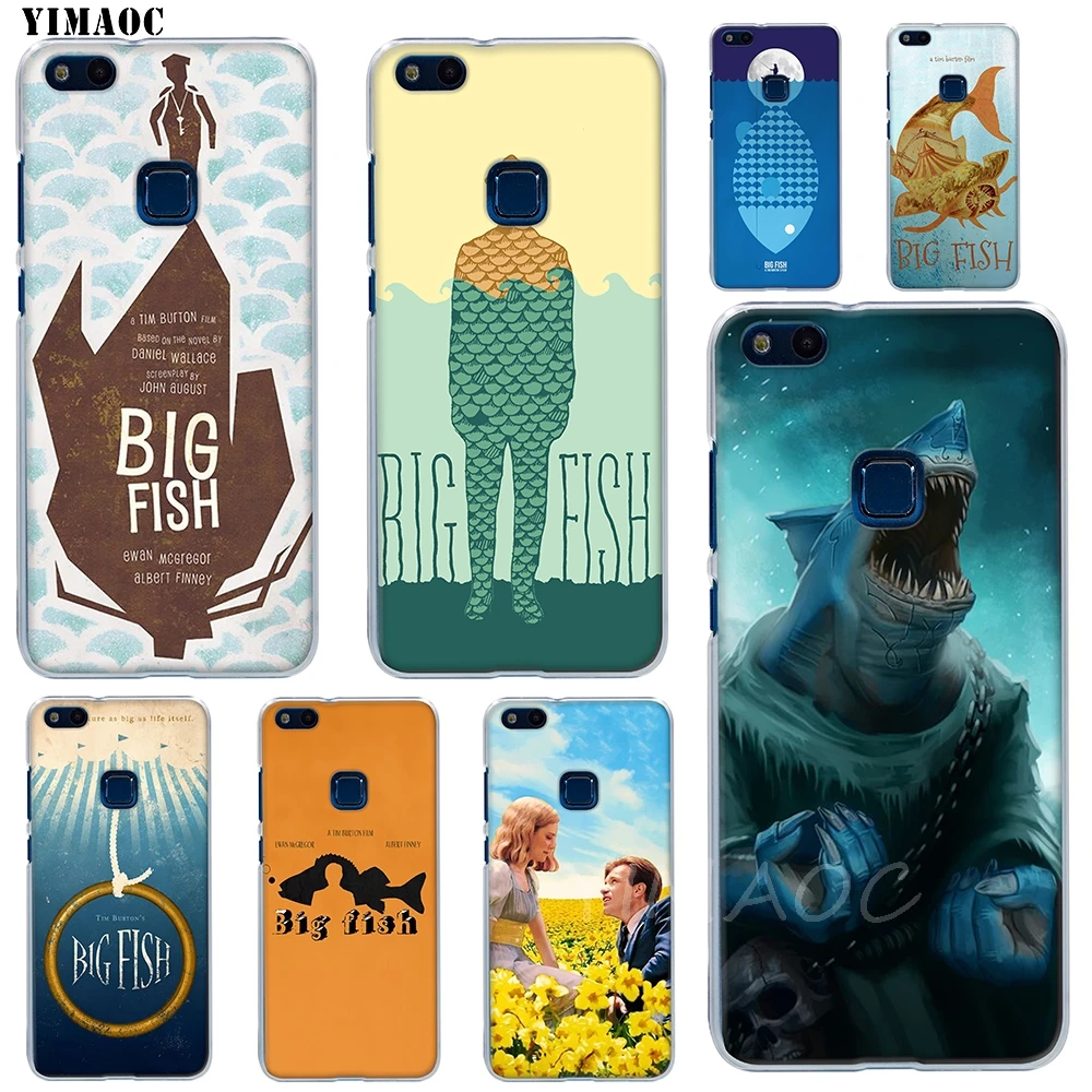 YIMAOC Big Fish Soft TPU Cover for Huawei Honor 6A 7X 7A Pro 8C Mate 10 Note 9 Lite Y6 Y9 Y7 Prime 2018 Cases |
