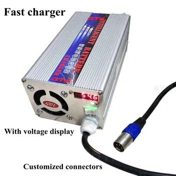 

96v 10A fast charger speed charger with led display 26s 109.2v 27s 113.4v 3.7v for li-ion Lithium battery polymer RV EV power