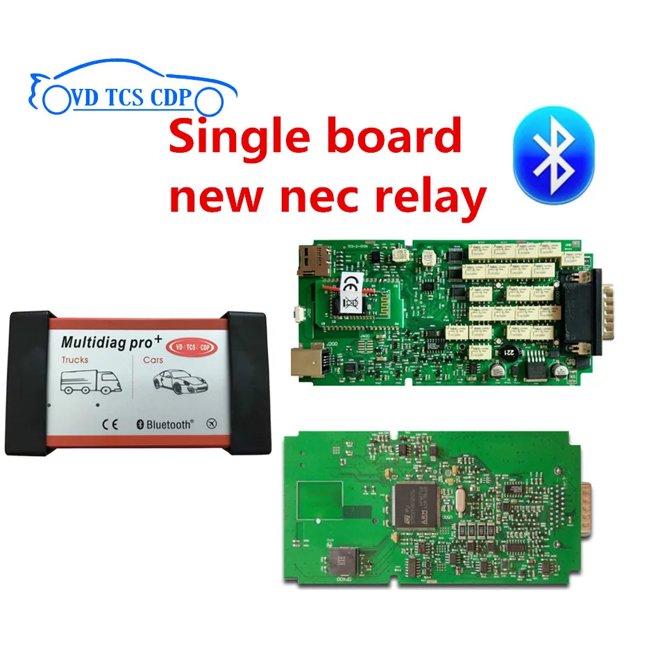 

2016 R0 free active newest version multidiag pro plus with single pcb new nec relay vd tcs cdp pro