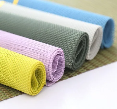 

Free Shipping! New 4pcs/lot Multi-use Coloful PVC Placemat Heat Insulation Table Mat Pad Coaster Hot Selling