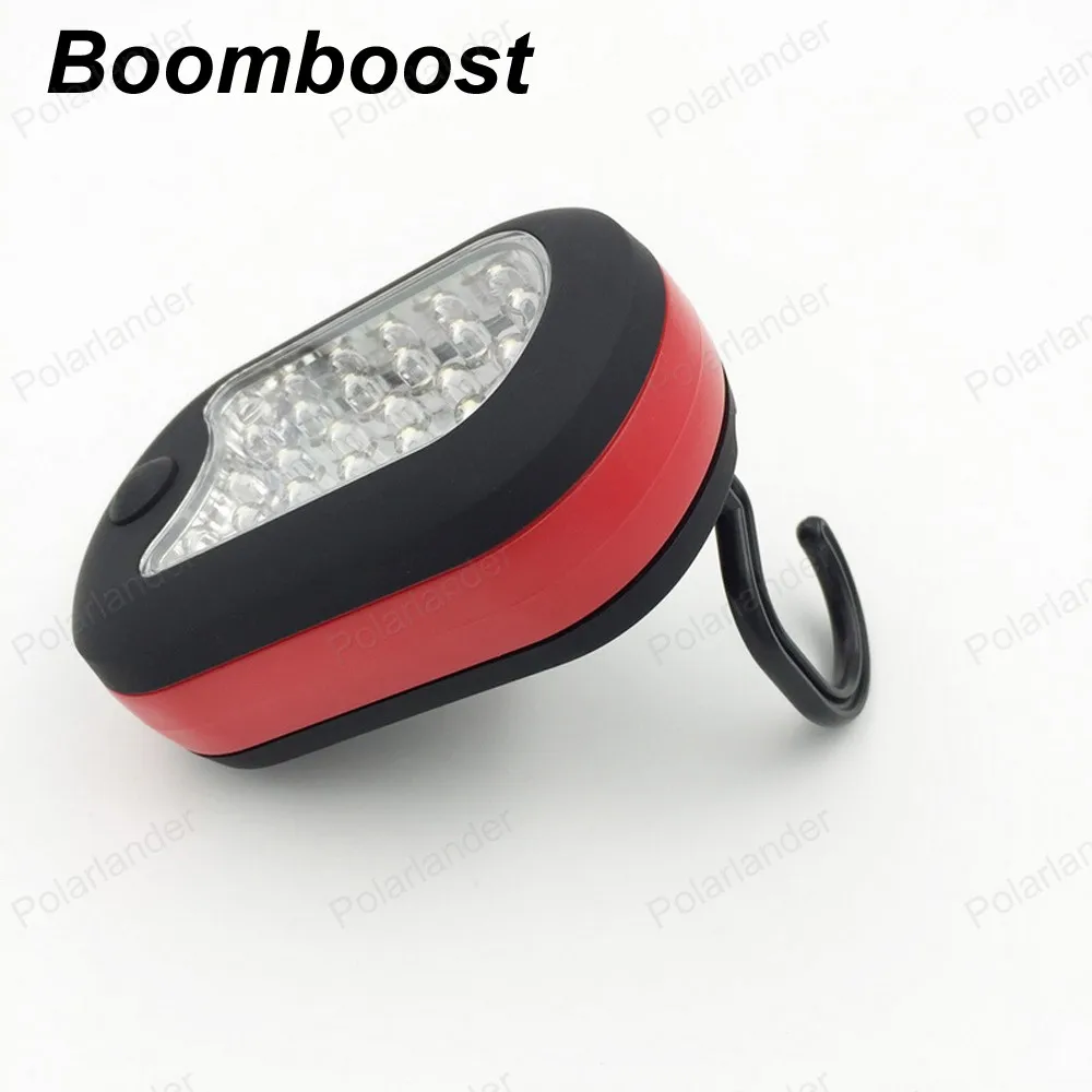 Boomboost 4 columns 24 LED two stage work lights with and hook