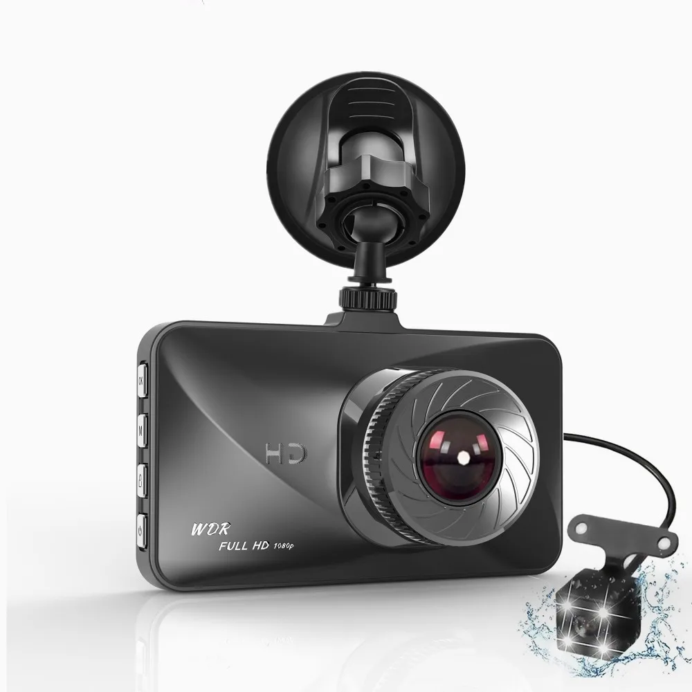 Dash Cam Dual Lens 3inch Car DVR T679 FHD 1080P Two Camera Dashboard Recorder Rear views Dvrs Night Vision Auto Video Vehicle