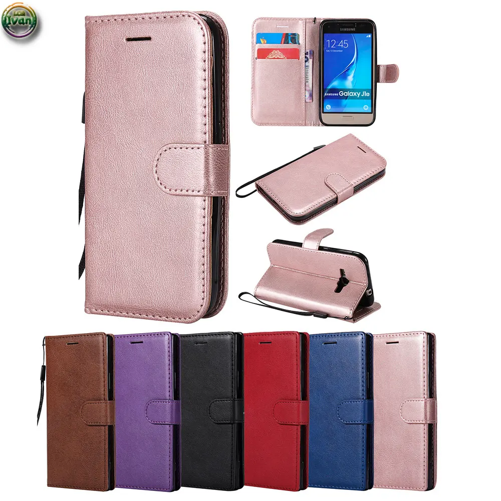 

Wallet Case For Samsung Galaxy J1 J 1 2016 J120F Soft Leather Case Phone Cover For Galaxy 1J 2016 SM-J120FN SM-J120H Damping Bag
