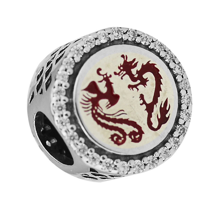 

CKK Orientalism Prince and the Showgirl Charms 925 Sterling Silver Beads Original Jewelry Fits For Bracelets