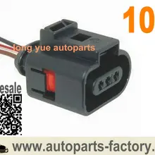 Длинные Юэ 10 шт. распредвала Датчик камеры Разъем косичка чехол для Volkswagen Audi VW 1J0973703 1J0 973 703 8"