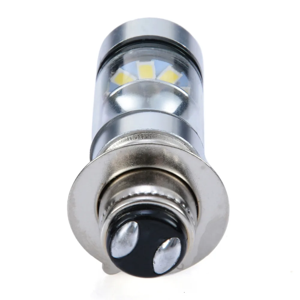 1 шт. BA20D H6 2323 светодиодный 100 Вт мотор мотоцикла Противотуманные фары DRL Дневной