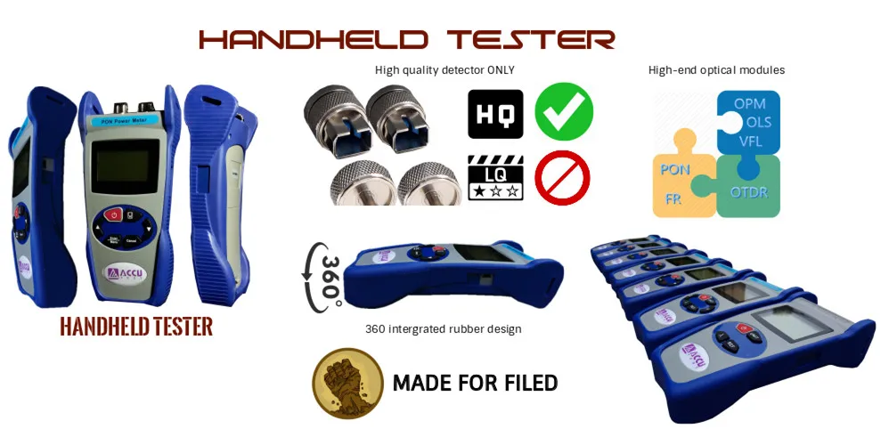 handheld fiber optic test instruments