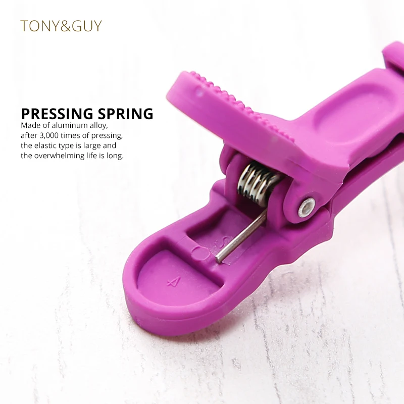 TONY&GUY 5Pcs/Lot Professional Alligator Hair Clip For Women Plastic Bobby Pin Hairpins Bow Hair Clips For Girls Styling Tools TONY&GUY 5Pcs/Lot Professional Alligator Hair Clip For Women Plastic Bobby Pin Hairpins Bow Hair Clips For Girls Styling Tools