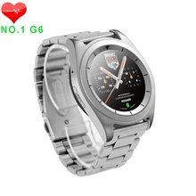 Original No.1 G6 Bluetooth Smartwatch MTK2502 Bluetooth 4.0 Smart Watch Pedometer Tracker Call SMS Sync Heart Rate Monitor Watch