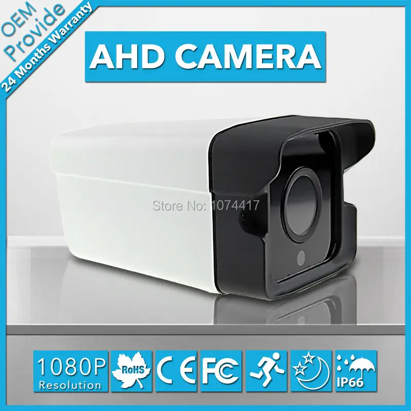 

AHD2200PA-T 2.0MP IP66 High Definition AHD Camera 1080P Night Vision Analog Outdoor Metal CCTV Camera