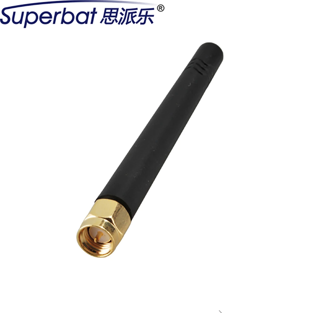 Superbat 978Mhz 3dbi Antenna SMA Aerial Plug Vertical Black Ham Radio Rubber Signal Booster 50 ohm 60W | Мобильные телефоны и